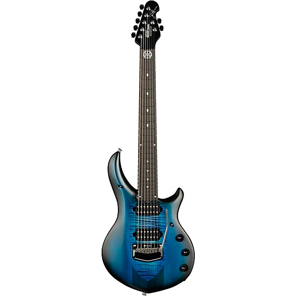 Ernie Ball Music Man John Petrucci Majesty 7 Electric Guitar Blue Silk