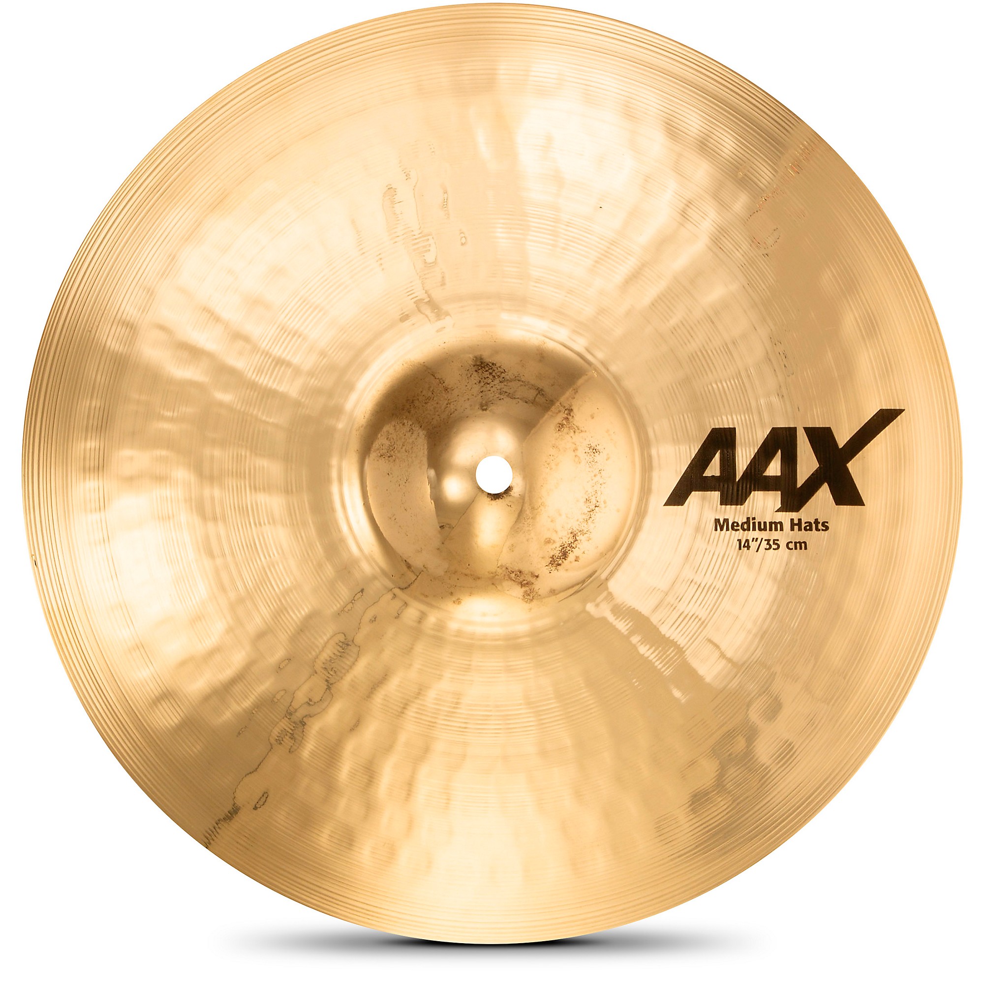 SABIAN AAX Medium Hi-Hats Brilliant 14 in. Bottom | Guitar Center