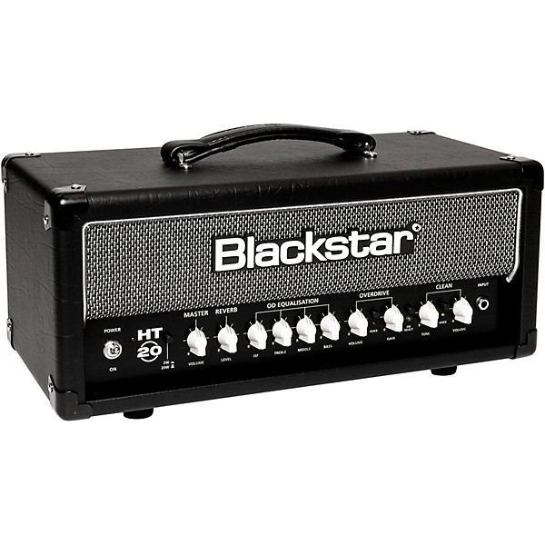 Open Box Blackstar HT20RHMKII Studio 20 20W Tube Guitar Amp Head Level 1 Black
