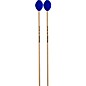 Innovative Percussion She-e Wu Series Birch Handle Marimba Mallets Medium Soft Electric Blue Yarn thumbnail