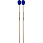 Innovative Percussion She-e Wu Series Birch Handle Marimba Mallets Medium Electric Blue Yarn thumbnail