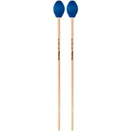 Innovative Percussion She-e Wu Series Birch Handle Marimba Mallets Hard Electric Blue Yarn