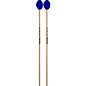 Innovative Percussion She-e Wu Series Birch Handle Marimba Mallets Very Hard Electric Blue Yarn thumbnail