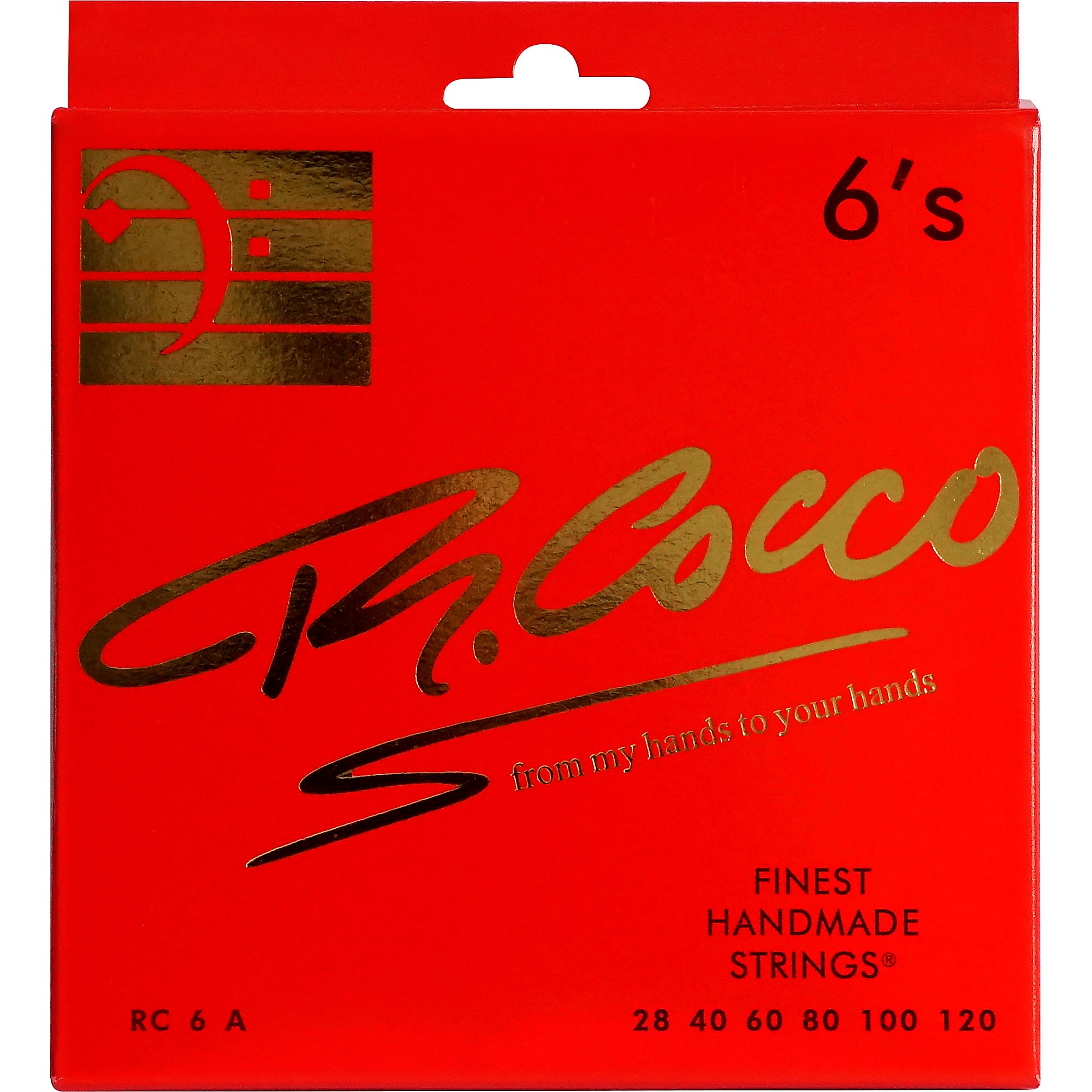 Richard Cocco RC6A 6-String Electric Bass Guitar Strings