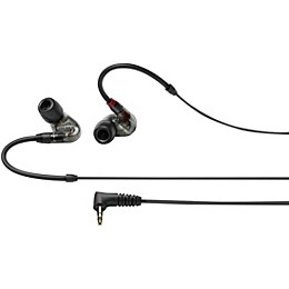 Open Box Sennheiser IE 400 PRO Smoky Black In Ear Monitoring Headphones Level 1 Smoke