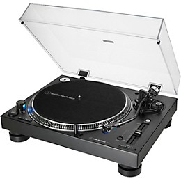 Open Box Audio-Technica AT-LP140XP Direct-Drive Professional DJ Turntable Level 1 Black