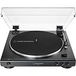 Blemished Audio-Technica AT-LP60X Fully Automatic Belt-Drive Stereo Record Player Level 2 Black 197881209537