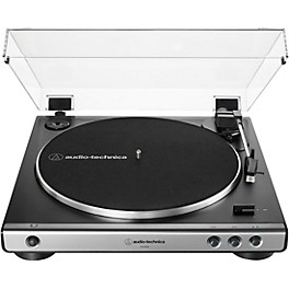 Audio-Technica AT-LP60X Fully Automatic B... Audio-Technica AT-LP60X Fully Automatic Belt-Drive Stereo Record Player Gunmetal