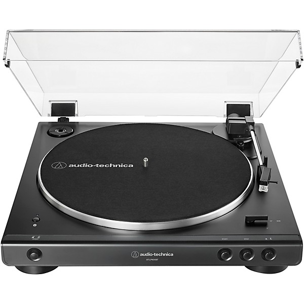 Audio-Technica AT-LP60XBT Fully Automatic Belt-Drive Stereo Record Player With Bluetooth Black