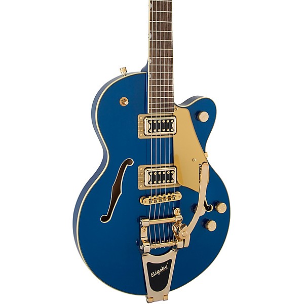 Gretsch Guitars G5655TG Electromatic Center Block Jr. Bigsby Electric Guitar Azure Metallic