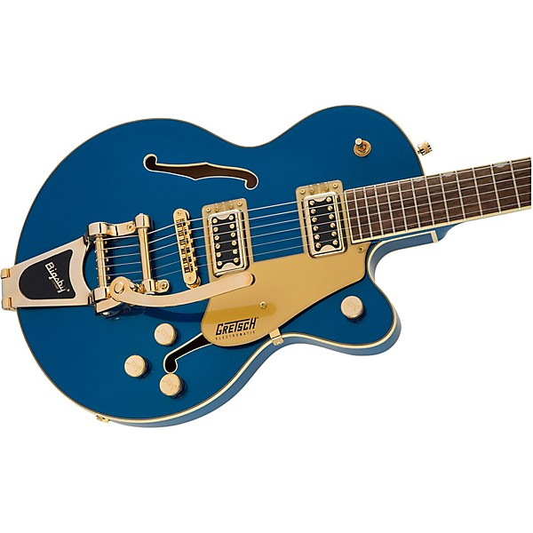 Gretsch Guitars G5655TG Electromatic Center Block Jr. Bigsby Electric Guitar Azure Metallic