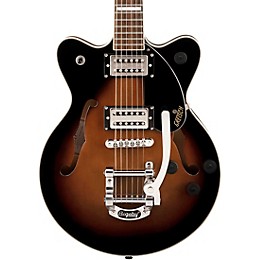 Gretsch Guitars G2655T Streamliner Center Block Jr. Double-Cut With Bigsby Electric Guitar Brownstone Maple