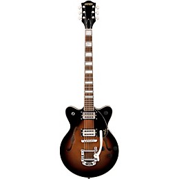 Gretsch Guitars G2655T Streamliner Center Block Jr. Double-Cut With Bigsby Electric Guitar Brownstone Maple