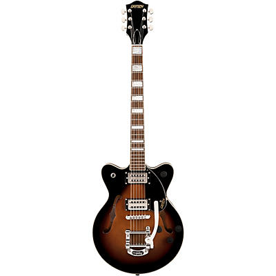 Gretsch Guitars G2655t Streamliner Center Block Jr. Double-Cut With Bigsby Electric Guitar Brownstone Maple for sale