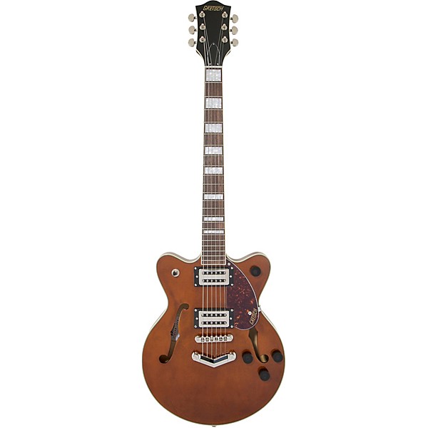 Gretsch Guitars G2655 Streamliner Center Block Jr. With V-Stoptail Electric Guitar Single Barrel Stain