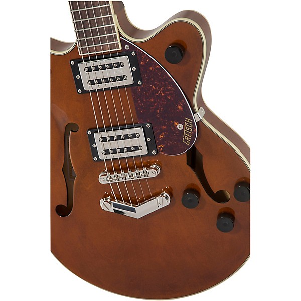 Gretsch Guitars G2655 Streamliner Center Block Jr. With V-Stoptail Electric Guitar Single Barrel Stain
