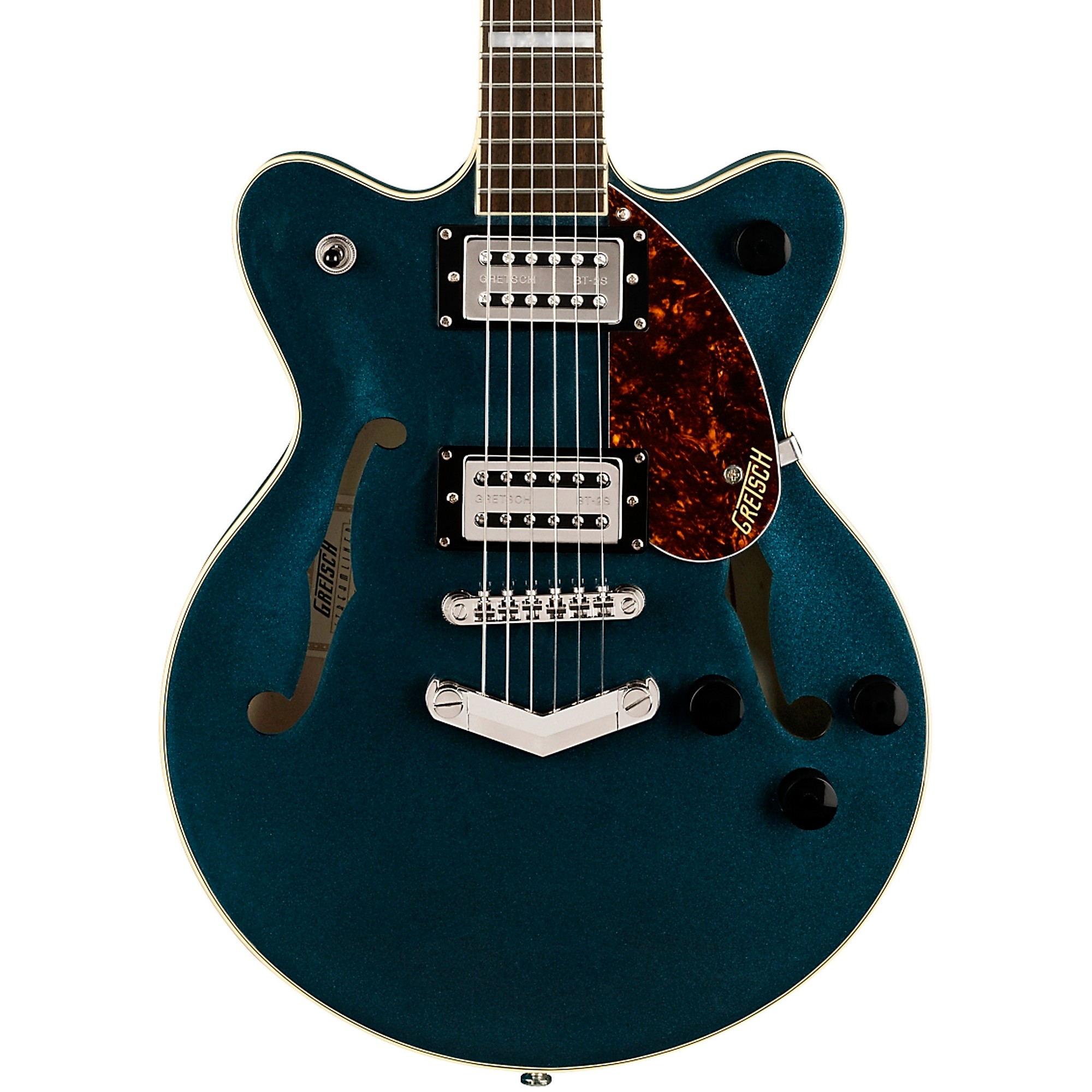 Gretsch Guitars G2655 Streamliner Center Block Jr. With V-Stoptail Electric  Guitar Midnight Sapphire