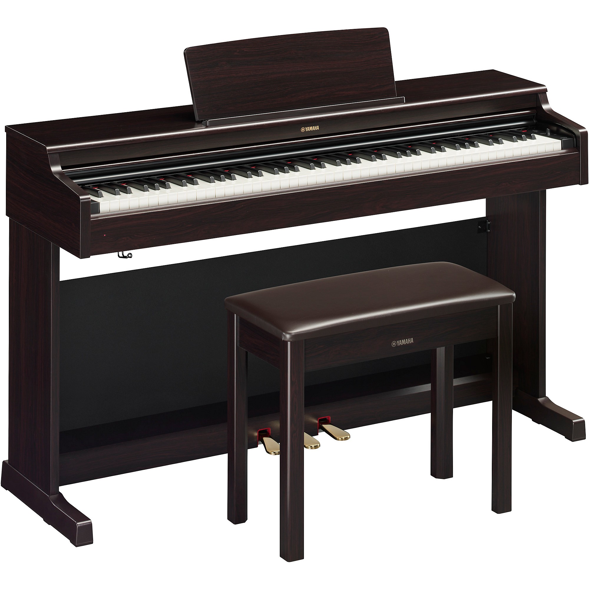 黒べえ~ YAMAHA YDP-164WH☆ ARIUS値引きok Yamaha YDP-164 Arius Traditional Console Digital Piano With Bench