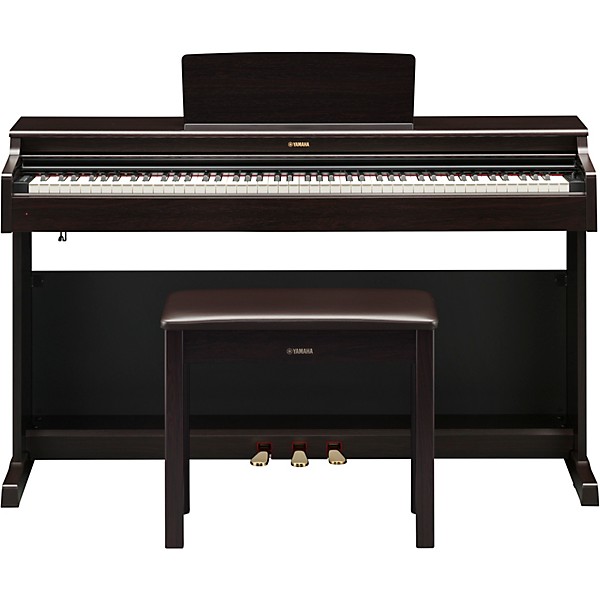 Open Box Yamaha YDP-164 Arius Traditional Console Digital Piano with Bench Rosewood Level 2 Rosewood 190839768100