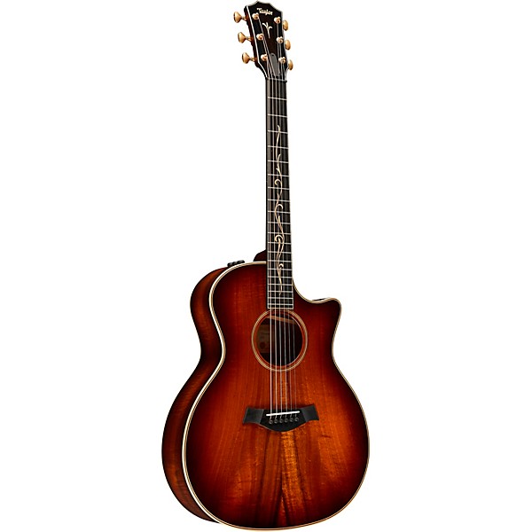 Taylor K24ce V-Class Grand Auditorium Acoustic-Electric Guitar Shaded Edge Burst