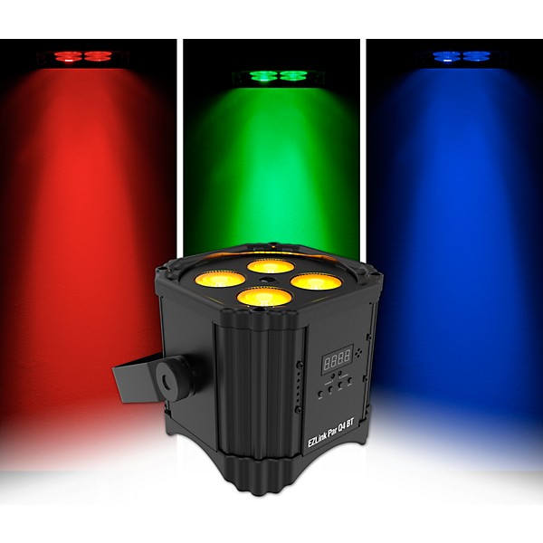 CHAUVET DJ EZLink Par Q4 BT RGBA LED Wireless Wash Light with Bluetooth