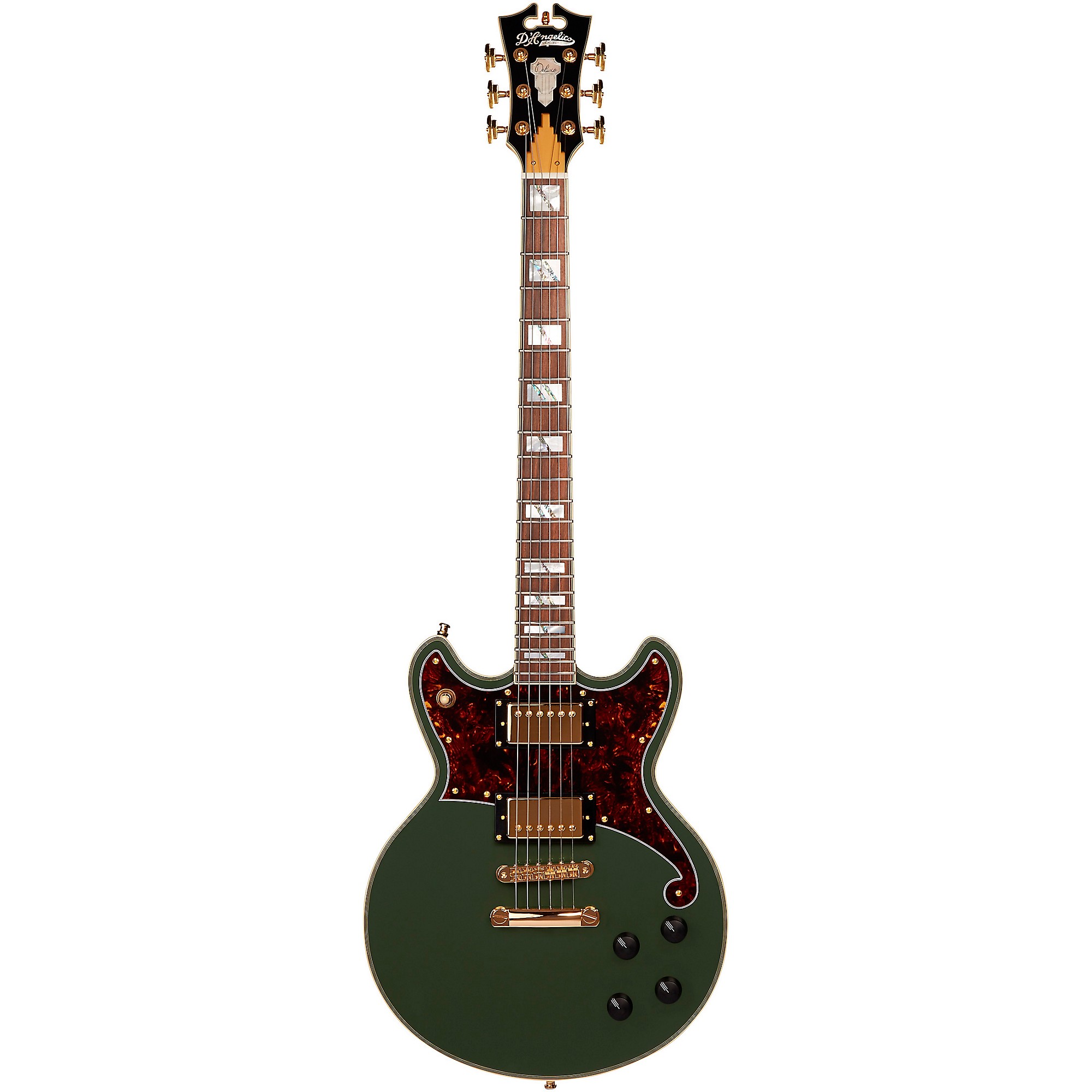Brighton ギター D'Angelico Deluxe Series Brighton Electric Guitar With Stopbar
