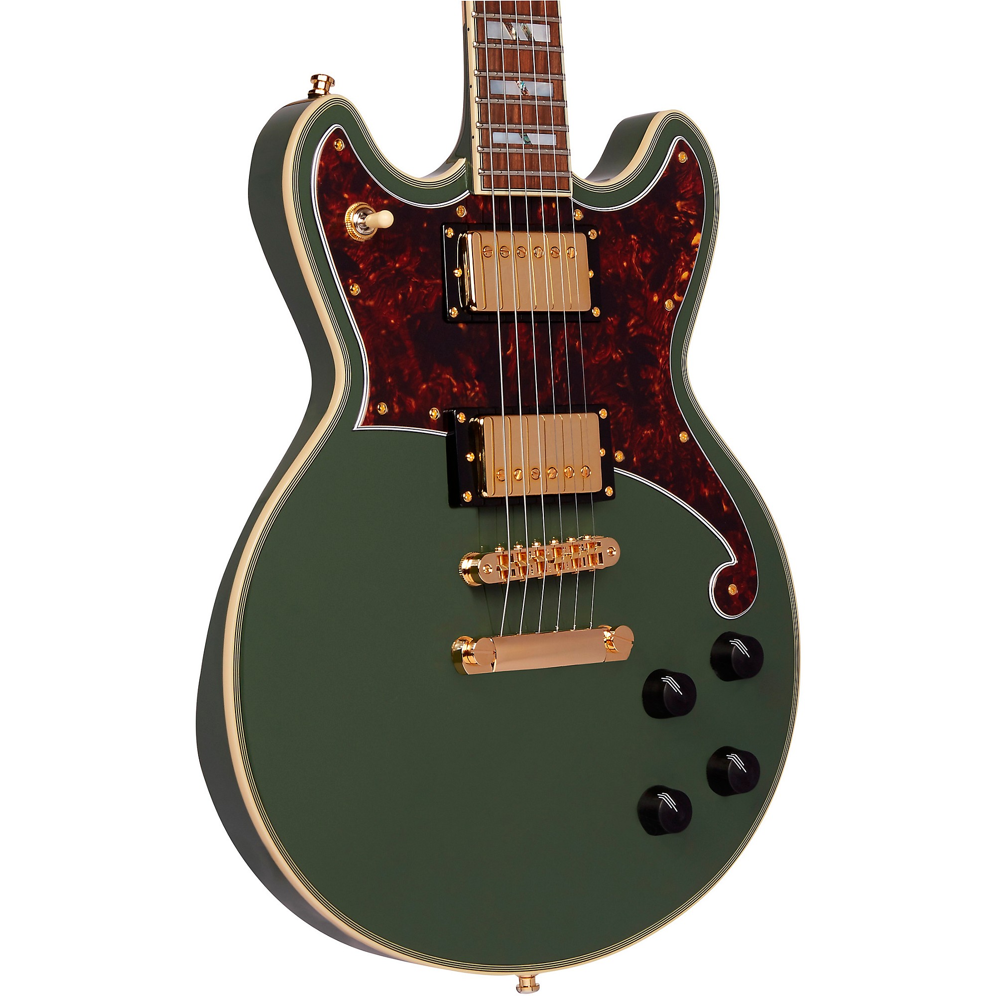 Brighton ギター D'Angelico Deluxe Series Brighton Electric Guitar With Stopbar