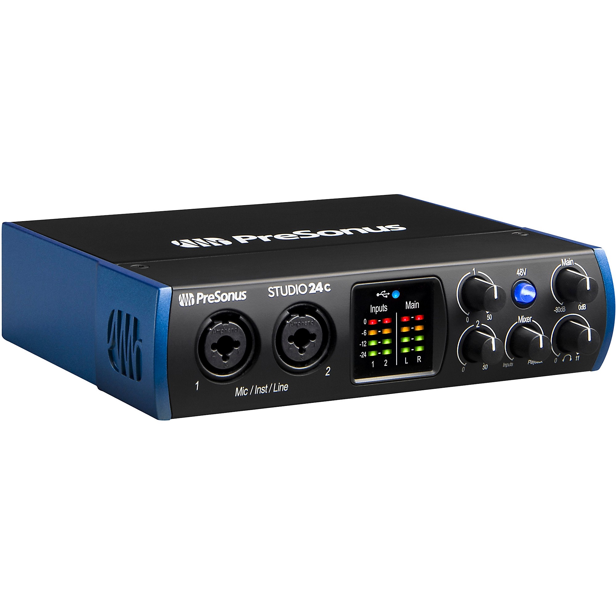 DTM・DAW PreSonus Studio 24c PreSonus Studio 24c USB-C 2x2 Audio/MIDI Interface With Studio One