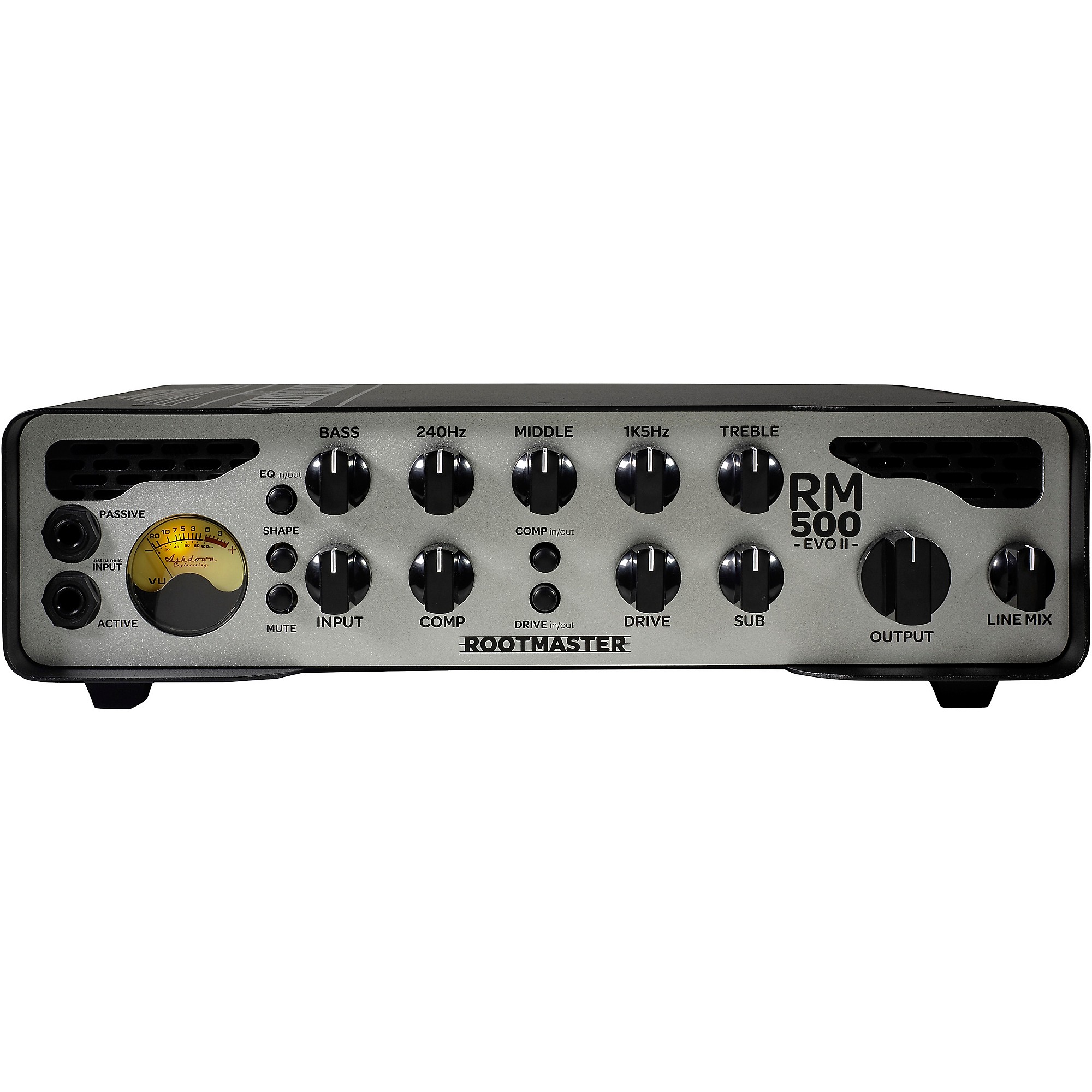 ROOTMASTER RM 500 EVO II ベースアンプ Ashdown Rootmaster RM-500 EVO II 500W Bass Amp Head | Guitar Center