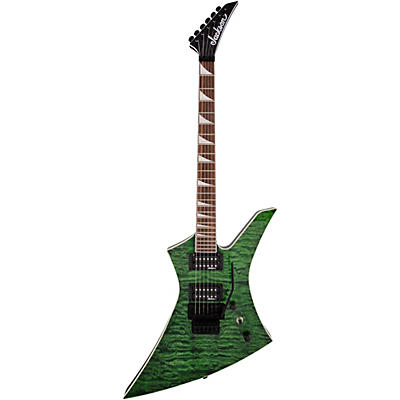 Jackson X Series Kelly Kexq Electric Guitar Transparent Green for sale