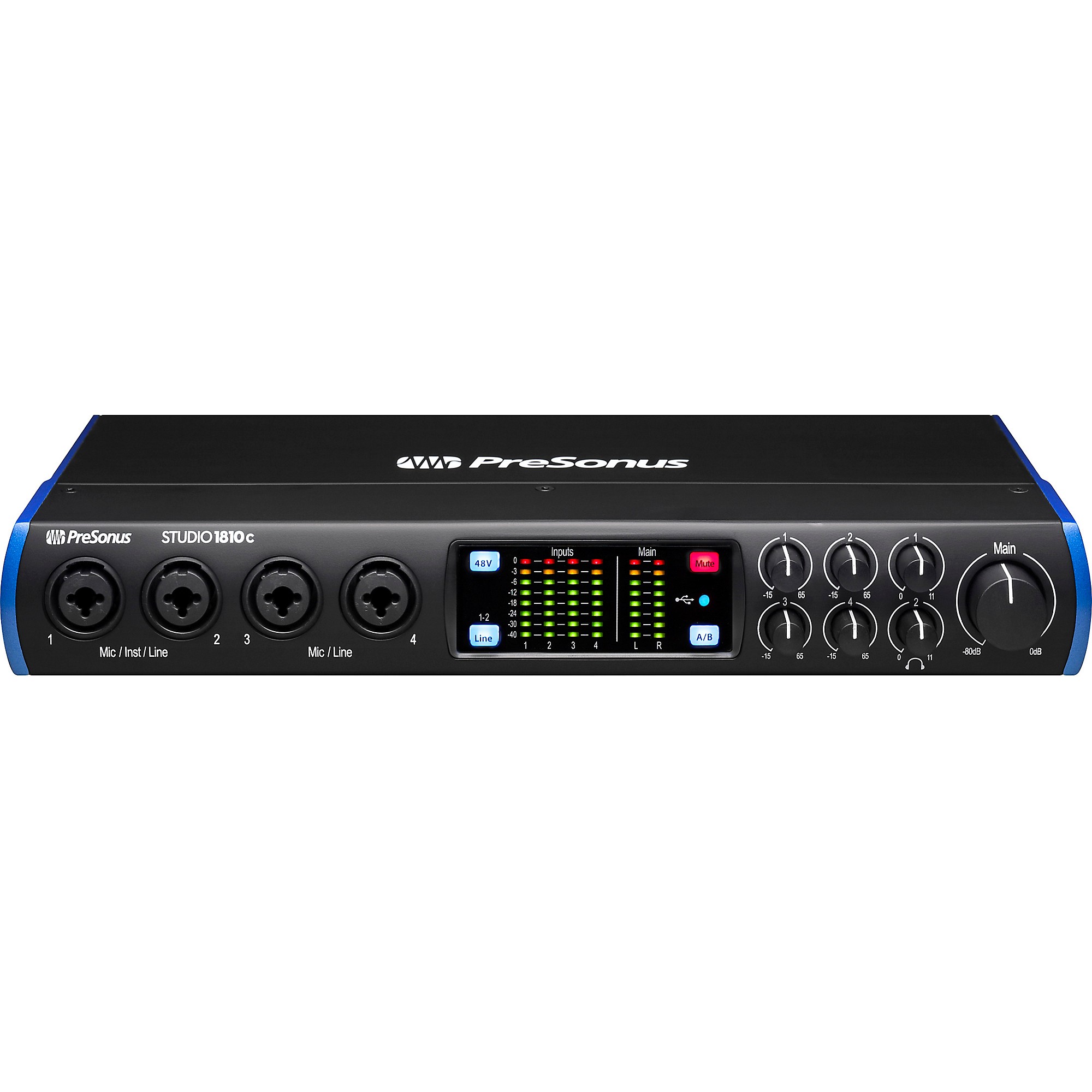 Tascam US-16x08 Rackmount USB Audio/MIDI Interface for Recording, Drum  Recording, 8 XLR/8 1/4 Inputs, 8 Outputs, Control Software,Black