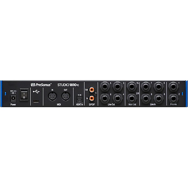 PreSonus Studio 1810c USB-C 18x8 Audio/MIDI Interface