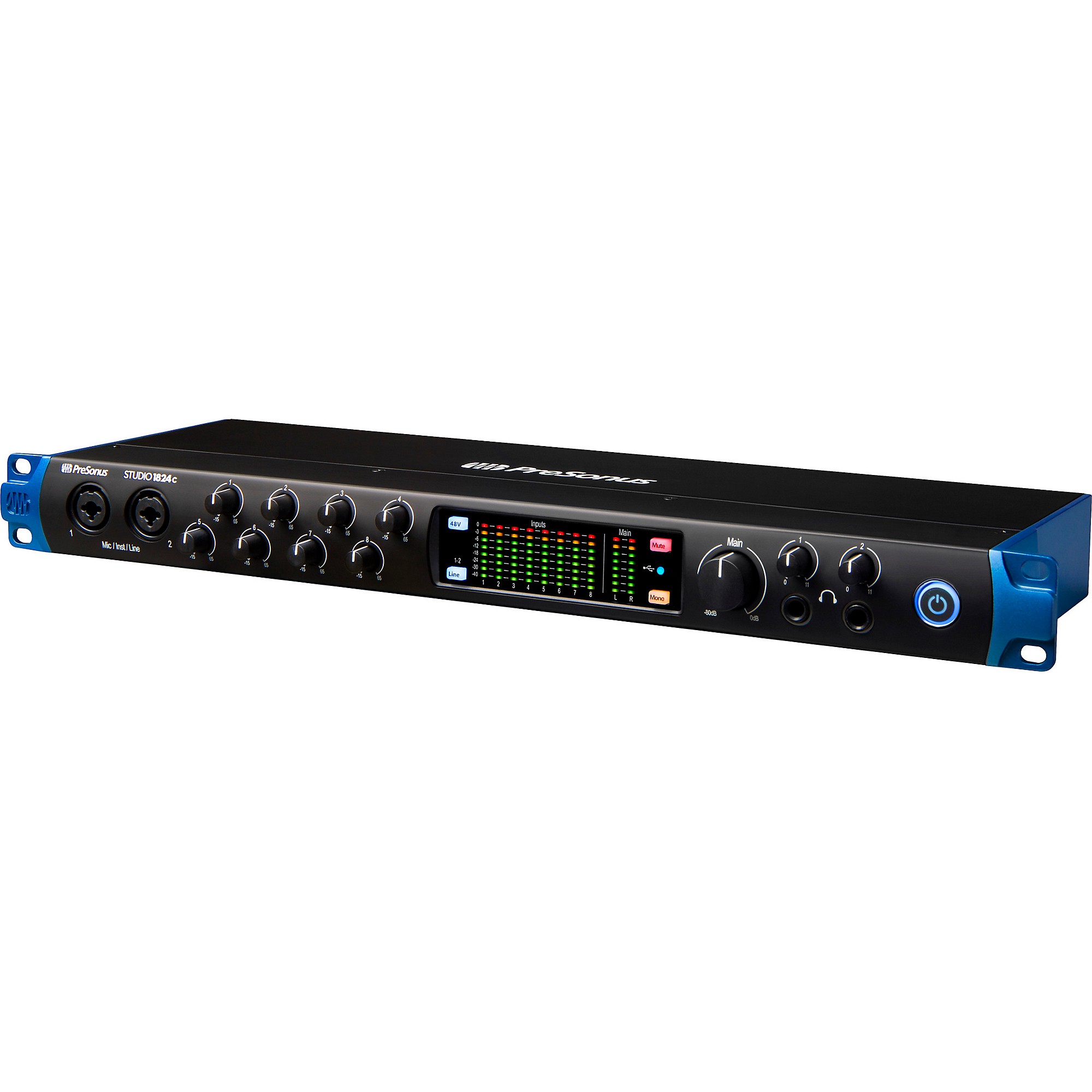 PreSonus Studio 1824c USB-C 18x18 Audio/MIDI Interface | Guitar Center