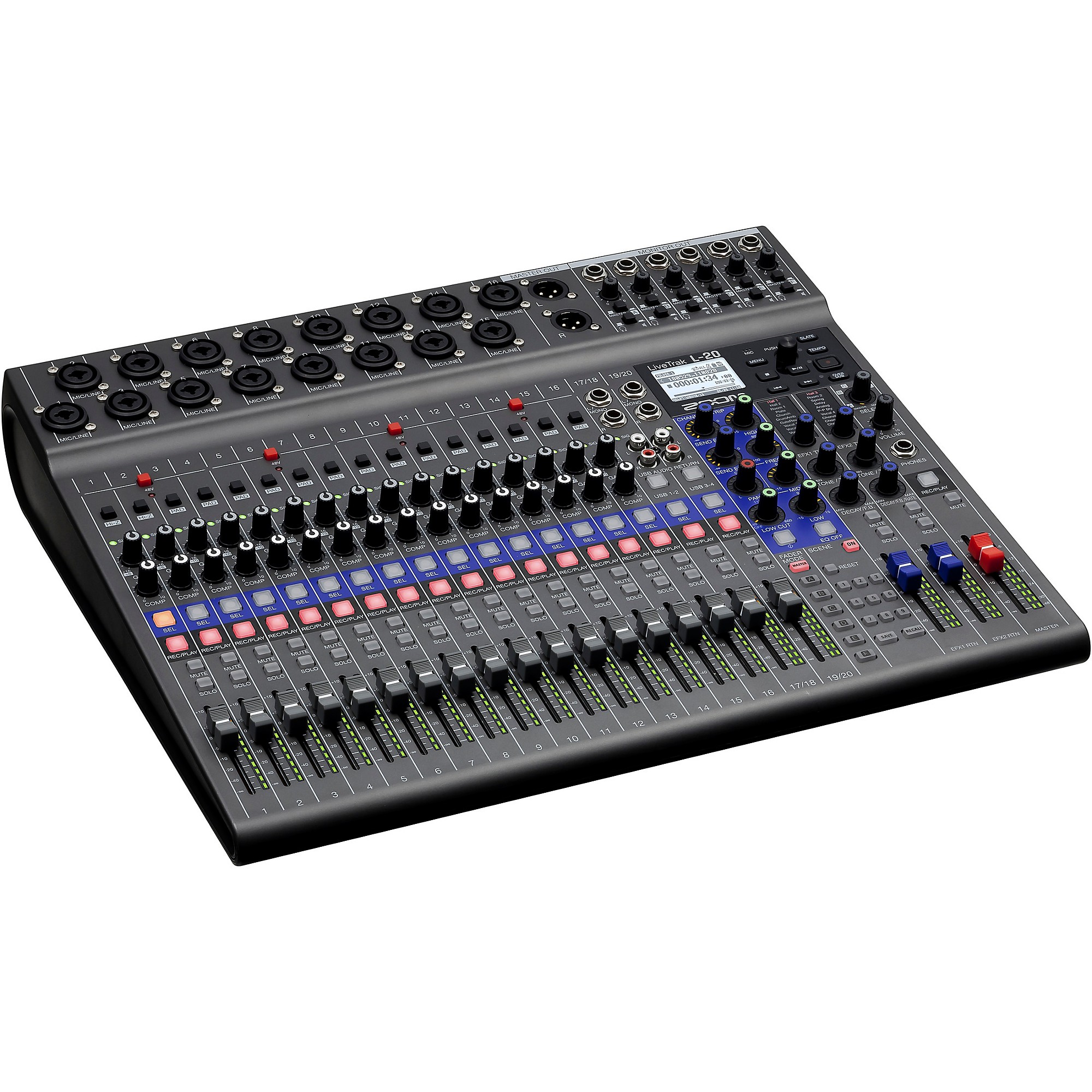Zoom LiveTrak L-20 Digital Mixer | Guitar Center