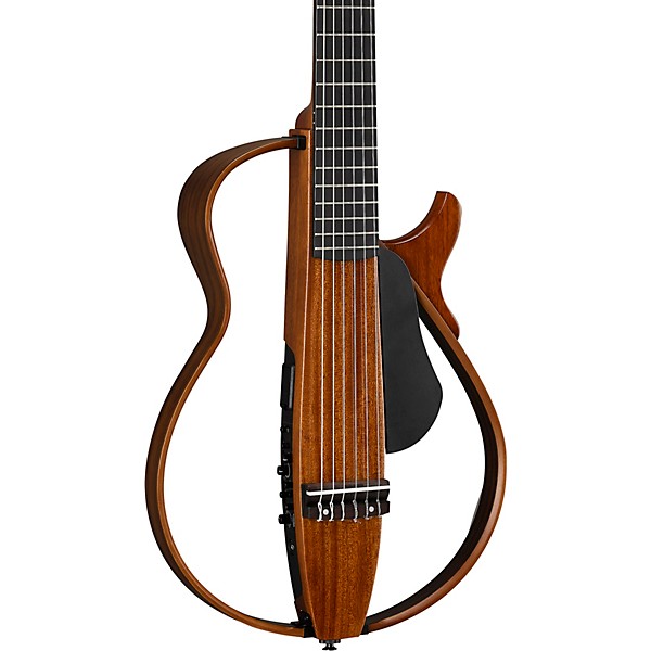 Open Box Yamaha SLG200NW Nylon-String Silent Acoustic-Electric Guitar Level 2  197881120467