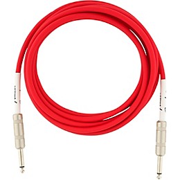 Fender Original Series Straight to Straight Instrument Cable 10 ft. Fiesta Red