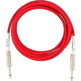 Fender Original Series Straight to Straight... Fender Original Series Straight to Straight Instrument Cable 10 ft. Fiesta Red