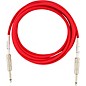 Fender Original Series Straight to Straight Instrument Cable 10 ft. Fiesta Red thumbnail