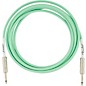 Fender Original Series Straight to Straight Instrument Cable 10 ft. Surf Green thumbnail