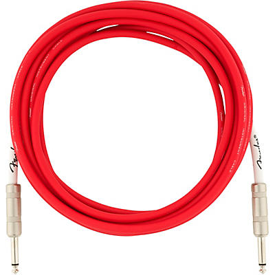 Fender Original Series Straight To Straight Instrument Cable 15 Ft. Fiesta Red for sale