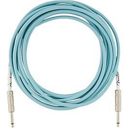 Fender Original Series Straight to Strai... Fender Original Series Straight to Straight Instrument Cable 18.6 ft. Daphne Blue