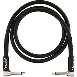 Fender Professional Series Angle to Angle Instrumen... Fender Professional Series Angle to Angle Instrument Cable 3 ft. Black