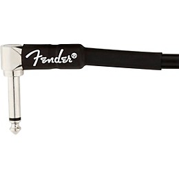 Fender Professional Series Angle to Angle Instrument Cable 3 ft. Black