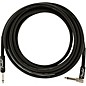 Fender Professional Series Straight to Angle Instrument Cable 15 ft. Black thumbnail