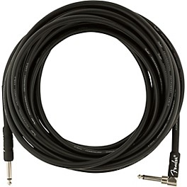 Fender Professional Series Straight to Angle In... Fender Professional Series Straight to Angle Instrument Cable 25 ft. Black