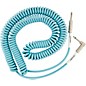 Fender Original Series Straight to Angle Coiled Cable 30 ft. Daphne Blue thumbnail