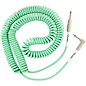 Fender Original Series Straight to Angle Coiled Cable 30 ft. Surf Green thumbnail