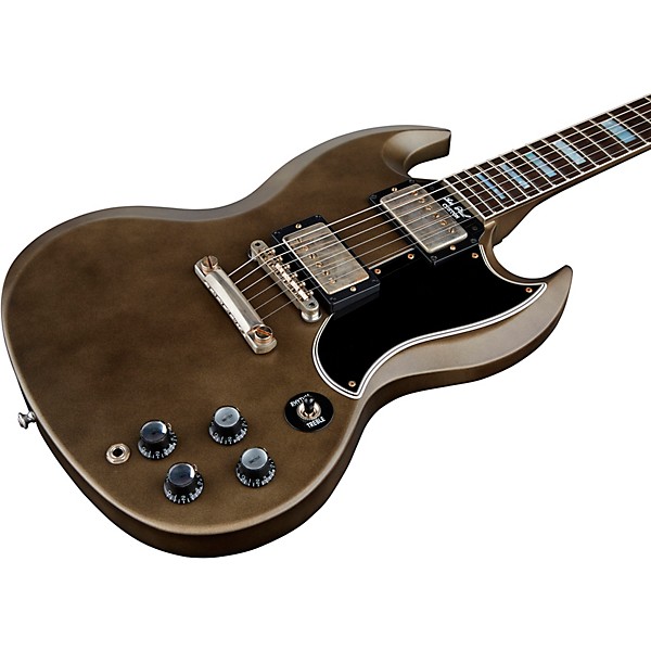 Gibson Custom SG Custom Electric Guitar Satin Gray Fog