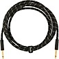 Fender Deluxe Series Straight to Straight Instrument Cable 10 ft. Black Tweed thumbnail