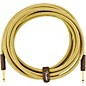 Fender Deluxe Series Straight to Straight Instrument Cable 15 ft. Yellow Tweed thumbnail
